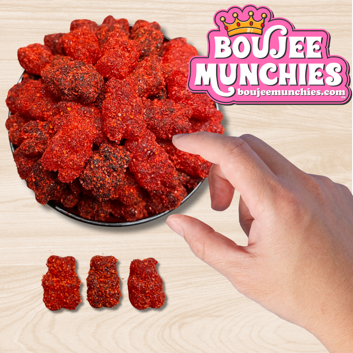 Boujee Munchies Chamoy Gummy Bears
