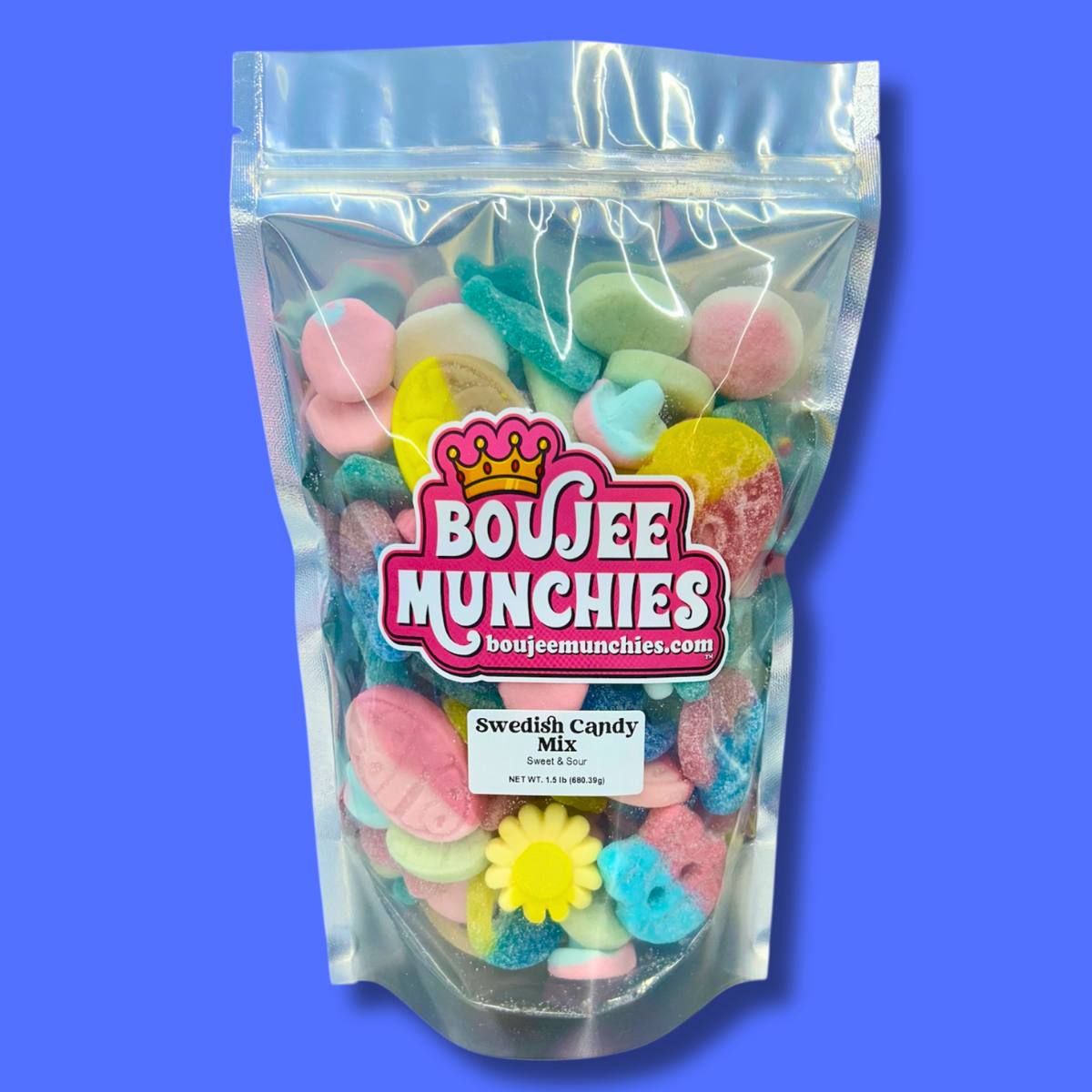 Boujee Munchies Swedish Candy Sweet and Sour Mix