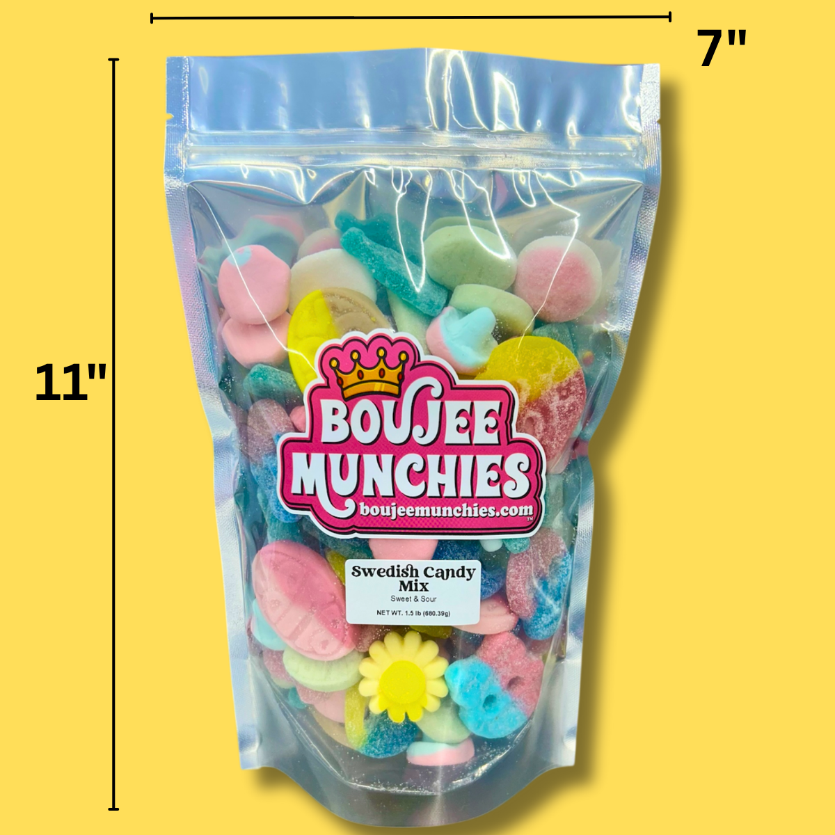 Boujee Munchies Swedish Candy Sweet and Sour Mix