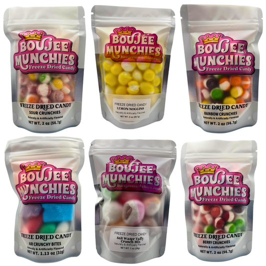 Boujee Munchies Freeze Dried Candy Bundle