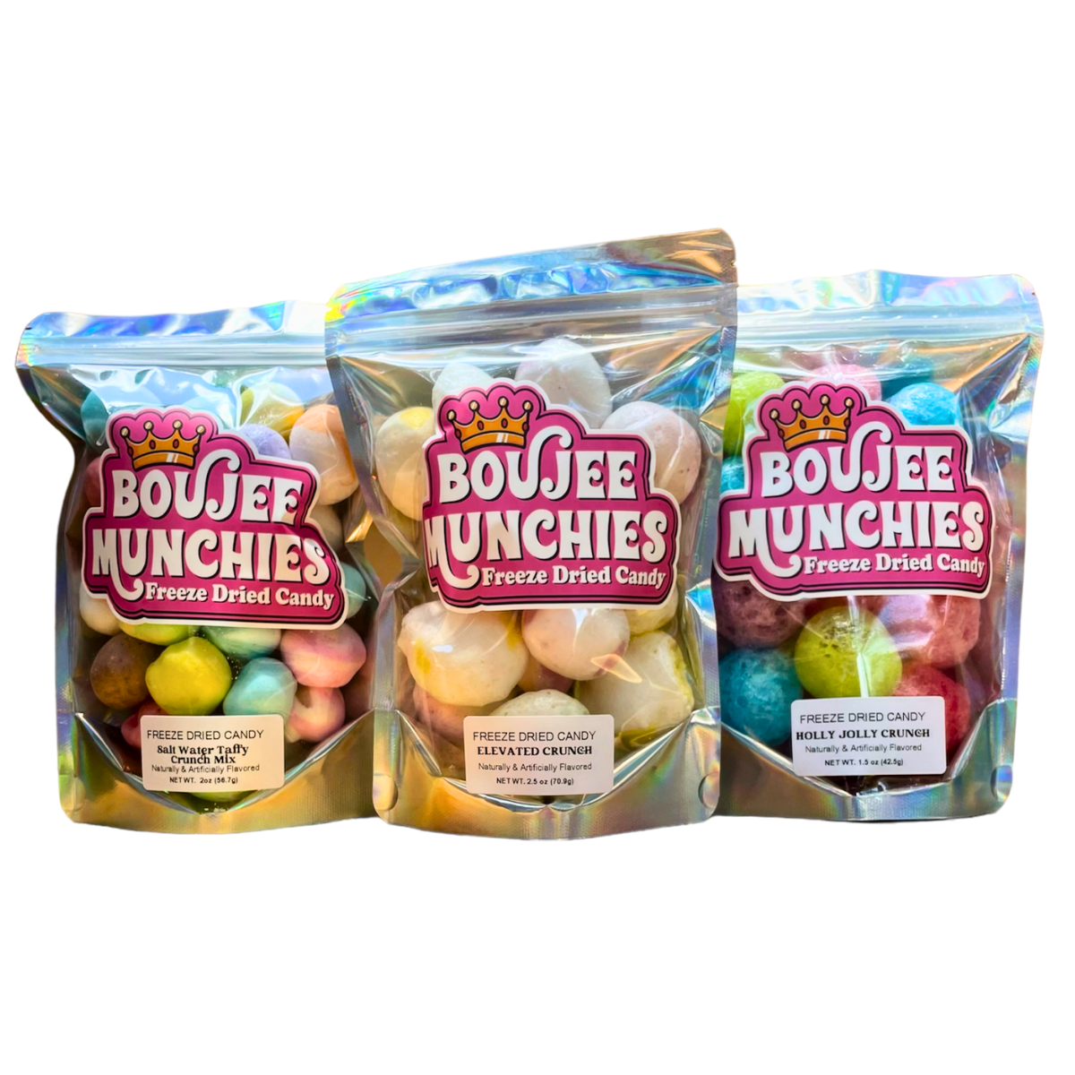 Boujee Munchies Freeze Dried Candy Sweet Bundle