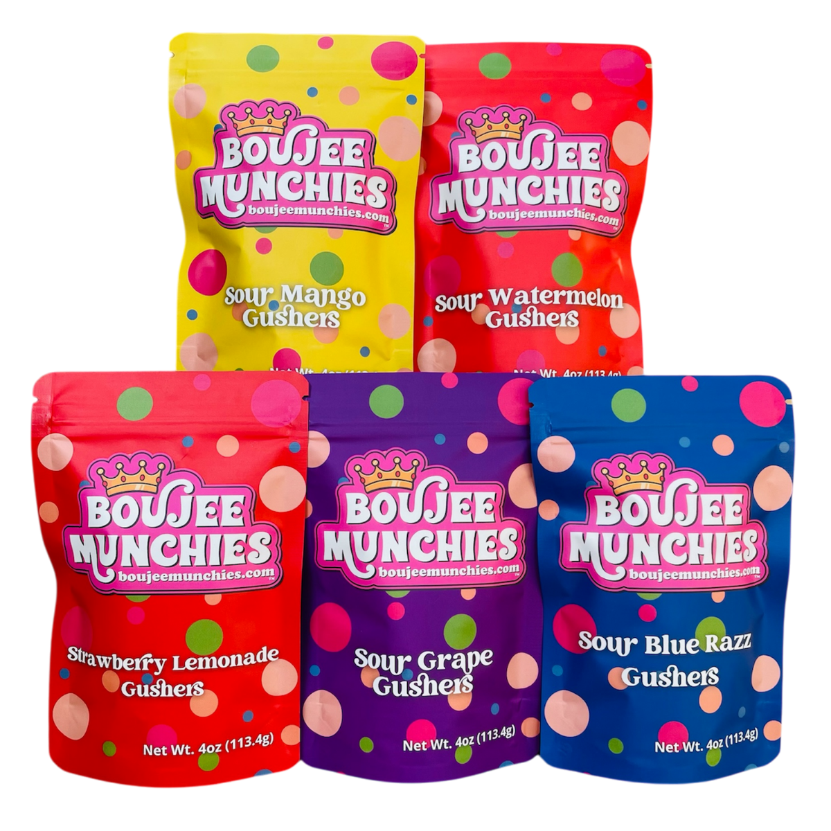 Boujee Munchies Sour Gushies Bundle