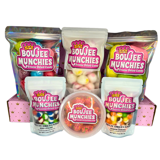 Boujee Munchies Big Deal Freeze Dried Candy Bundle