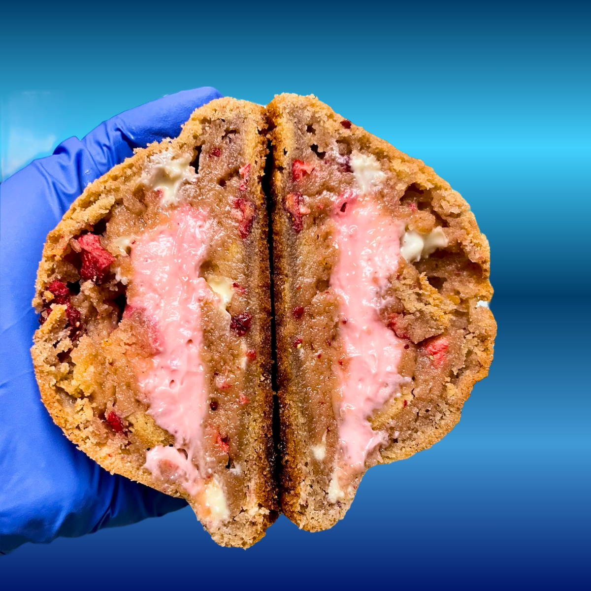 Boujeelicious Strawberry Shortcake Delight Jumbo Cookie