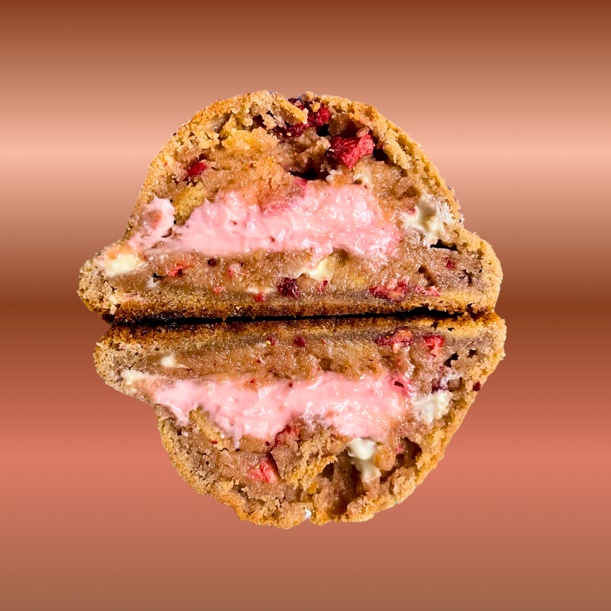 Boujeelicious Strawberry Shortcake Delight Jumbo Cookie